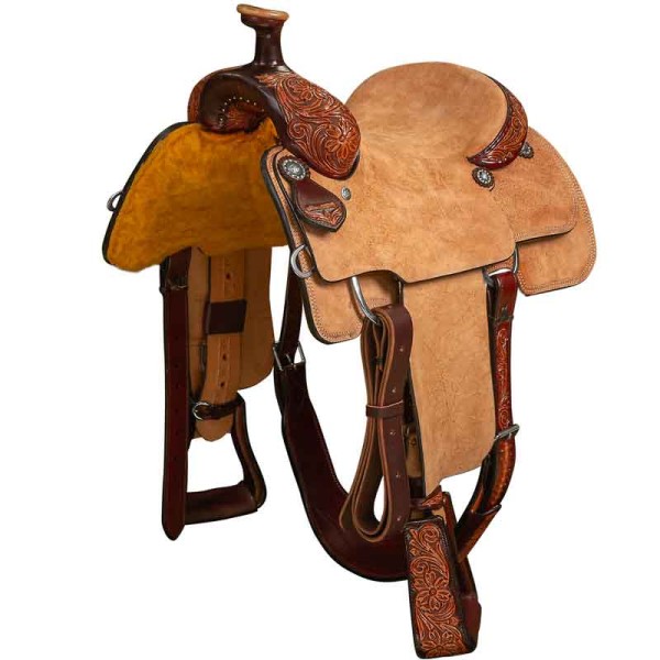 Roughout Roper Saddle